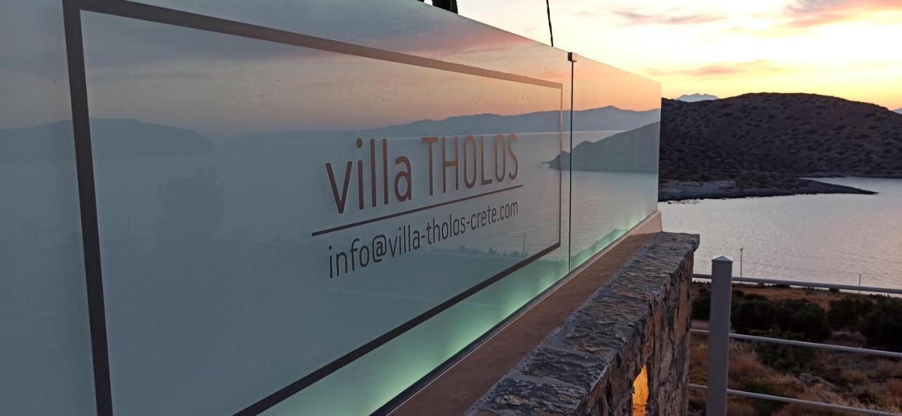 Villa Tholos Crete Kavoúsion Exterior foto